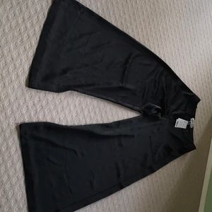 Mango Palazzo satin pant